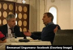 Judecătorul CCR Daniel Morar și Florin Iordache.