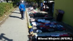 Sve na prodaju: Buvljak ispred Velike tržnice