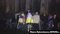 Адэса. Кулікова поле. Спалены будынак прафсаюзаў