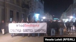 Protest u Subotici