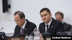 Ban Ki-mun i Vuk Jeremić