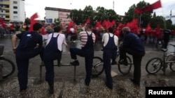 Предизборен митинг на ДПА во 2011 година.