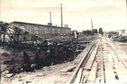 Жени работнички в Актюбинск през 1942