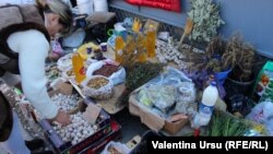 La piață la Ungheni