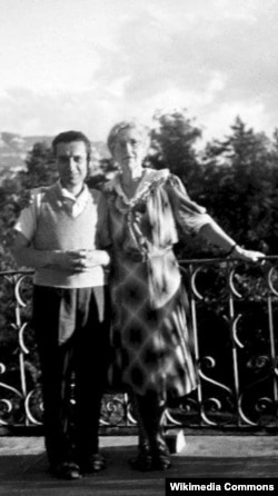 Nadia Boulanger într-o vizită la Dinu Lipatti în Elveția