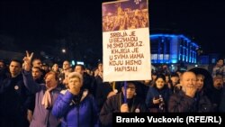 Sa protesta u Kragujevcu