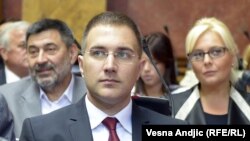 Nebojša Stefanović, novoizabrani predsednik Skupštine, 23. jul 2012.