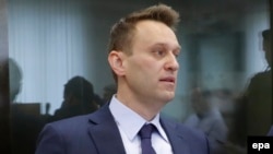 Activistul anticorupție Alexei Navalnîi la tribunal, Moscova, 30 mai 2017