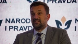 Elmedin Konaković u obraćanju medijima, 15. novembar