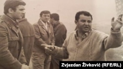 S lijeva na desno: Boris Dvornik, Velimir Bata Živojinović i Hajrudin Krvavac