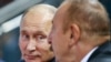 Президент Росії Володимир Путін та президент Азербайджану Ільгам Алієв беруть участь у 32-му чемпіонаті світу з дзюдо на Національній арені гімнастики в Баку, Азербайджан, 27 вересня 2018 року