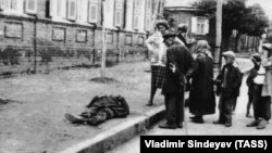 Imagine din cadrul expoziției „Holodomor-ul anilor 1932-1933. Un genocid împotriva poporului ucrainean, Kiev