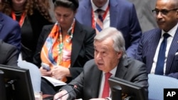 Генералниот секретар на ОН Антонио Гутереш 