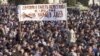 FILE: A protest in the Tajikistan's capital Dustanbe before the country's civil war.