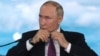 Владимир Путин, претседател на Русија, за време на форумот во Владивосток, 5 септември 2024 г.