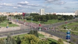 „Marșul eroilor” - zeci de mii continuă să protesteze la Minsk