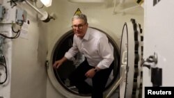 Premierul britanic Kier Starmer a vizitat un submarin nuclear la începutul acestei săptămâni.