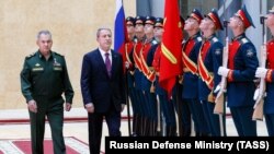 Ռուսաստանի և Թուրքիայի պաշտպանության նախարարներ Սերգեյ Շոյգու և Հուլուսի Աքար, արխիվ
