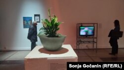 Ekspozita e artistëve të rinj nga Kosova dhe Serbia “MIR IS MIRË” në Qendrën për Dekontaminim Kulturor në Beograd, 27 tetor 2024.