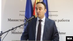 Архивска фотографија- Техничкиот министер за внатрешни работи на Северна Македонија Наќе Чулев.