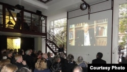 Unul din sediile Memorial la inaugurarea sa în 2011.