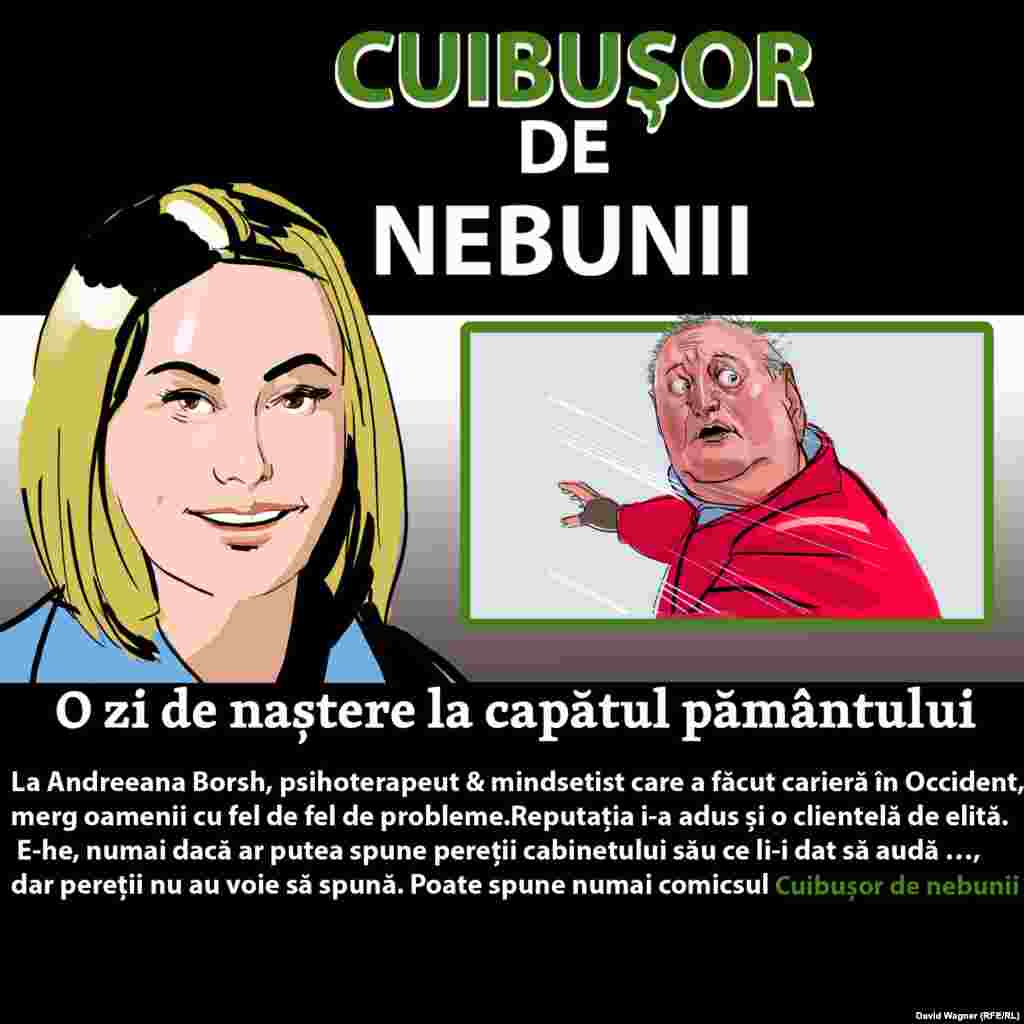 Comicsul „Cuibușor de Nebunii” dezvăluie imagini inedite din vizita fostului președinte în insulele Kurile.