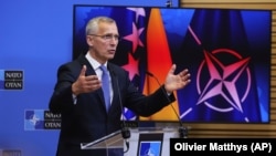 Generalni sekretar NATO-a Jens Stoltenberg u Briselu, maj 2022. 