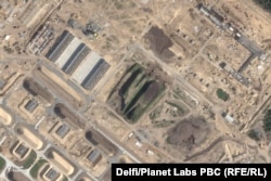 O imagine Planet Labs din 13 august arată o vedere parțială a celei mai mari parcele de pe amplasament.