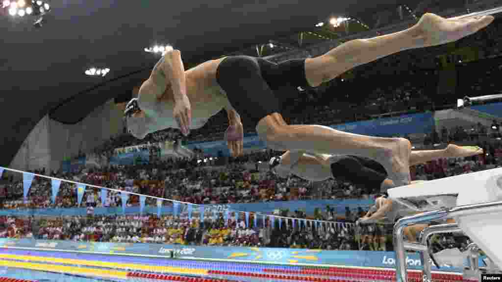Michael Phelps (SAD) postao je sportista sa najvećim brojem osvojenih medalja u povijesti sporta. Osvojio je u Londonu 22 medalje, uključujući 18 zlatnih. Foto: Reuters / Adam Pretty