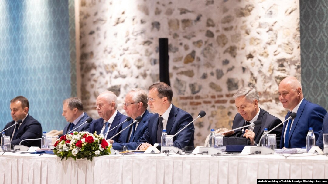 Ruska delegacija na pregovorima, 16. maj 2025.