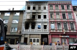 Сградата в Солинген, запалена от Даниел Чала, 28 март 2024 г.