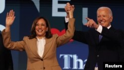 Presidenti amerikan, Joe Biden e ka çimentuar mbështetjen për nënpresidenten, Kamala Harris, teksa garon në zgjedhjet presidenciale të nëntorit.