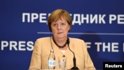 Kancelarja gjermane, Angela Merkel.