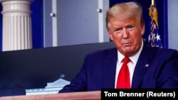 Американскиот претседател Доналд Трамп