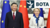 Udhëheqësi i Kinës, Xi Jiping, me kryetaren e Komisionit Evropian, Ursula von der Leyen, më 2023.