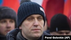 Оппозиционер Алексей Навальный