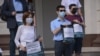 Lidera PAS, Maia Sandu la protestul din fața Procuraturii Generale, Chișinău, 25 iunie 2020