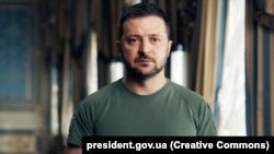 Presidenti ukrainas, Volodymyr Zelensky. 21 nëntor 2022.