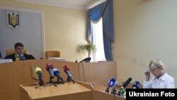 Юлия Тимошенко в суде, Киев, 15 июля 2011
