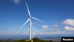 Vjetroelektrana Možura kod Ulcinja, 2.jun 2021. Foto: Reuters
