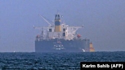 Petrolierul Mercer Street, în largul portului Fujayrah port, Emiratele Arabe Unite, 3 august 2021