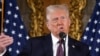 Presidenti i SHBA-së, Donald Trump, gjatë një konference, më 18 shkurt 2025.