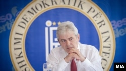 Претседателот на Демократската унија за интеграција, Али Ахмети