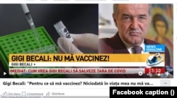 Video s porukama protiv vakcinacije koji je distribuirala internet stranica televizije Antena 3, imao je 26.000 reakcija i skoro dva miliona pregleda.