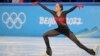 Ruskinja Kamila Valijeva tokom Zimskih olimpijskih igara u Pekingu 2022. na Zatvorenom stadionu Capital u Pekingu 7. februara 2022. 