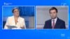  Liliana Barbărioșie și ministrul de externe Nicu Popescu