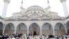 FILE: The new central mosque in Bishkek.