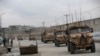 Soldați britanici sosind la Kabul. 25 martie 2020
