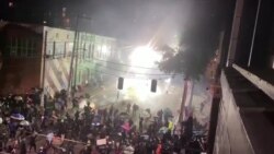Протесты против расизма в Сиэтле и Лос-Анджелесе