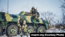 Военные учения в Приднестровье, январь, 2021